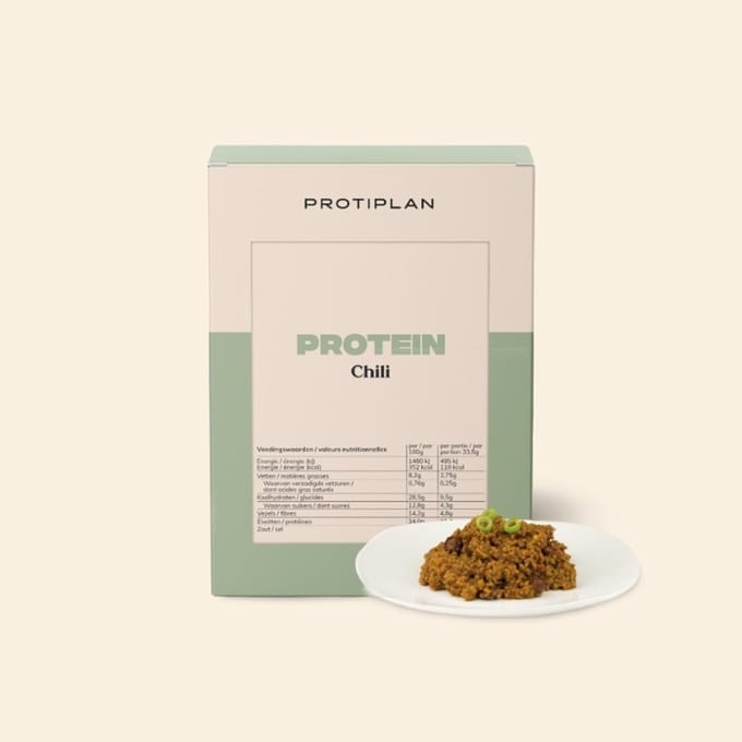 Protiplan - Chili - 7 x 44 g - Koolhydraatarm - Eiwitrijk