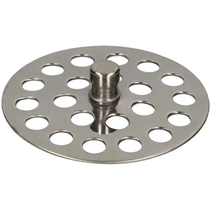 Sanivesk Gootsteenzeef + Knop 40mm Rvs