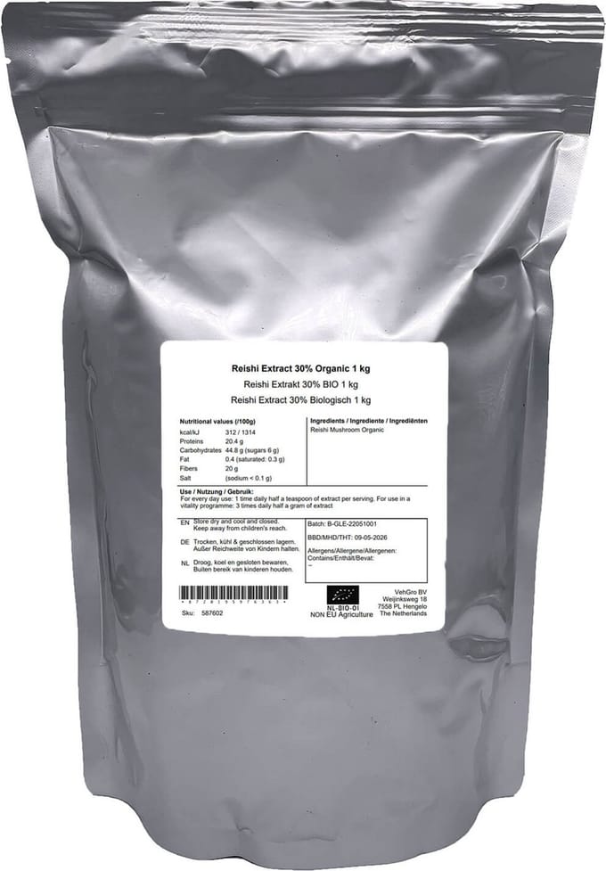 Reishi Extract 30% - 1 Kg - VehGro