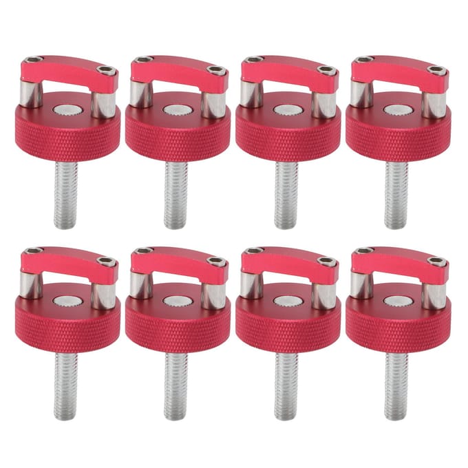 Snelspanner Duimschroef Geïntegreerde D-ring Aluminiumlegering Snelle Verwijdering Bevestigingsmiddel Duimschroef red