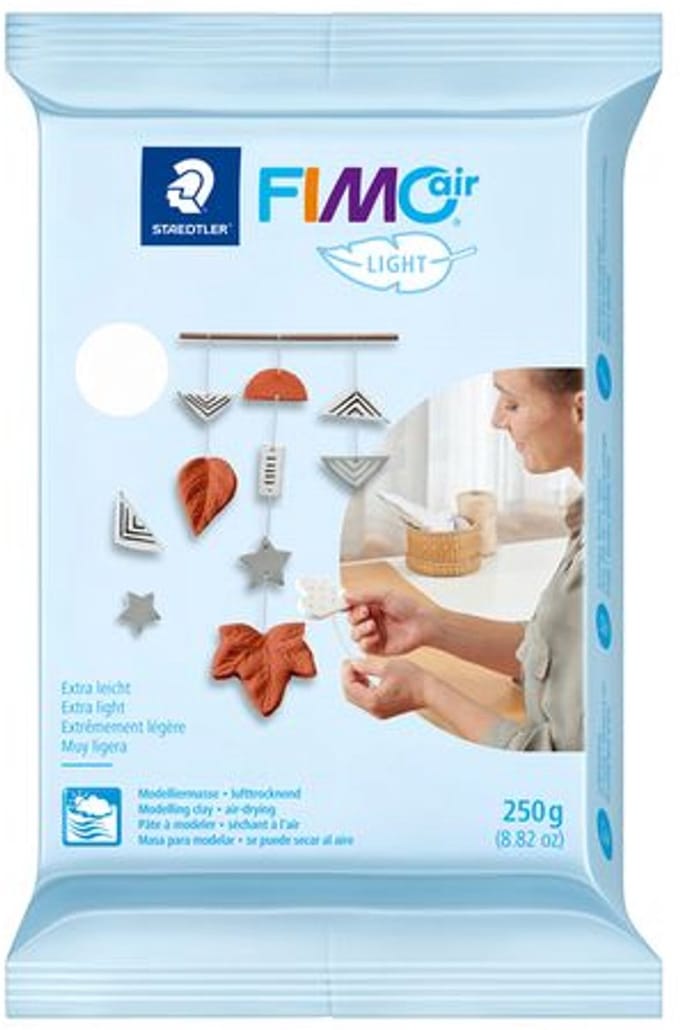 FIMOair light luchtdrogende boetseerklei - 250 g - wit