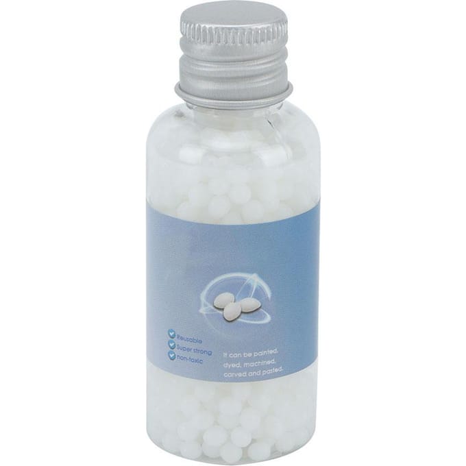 20g Polymorf Thermoplast Vriendelijk Kneedbaar Plastic DIY Kunst Ambachten white