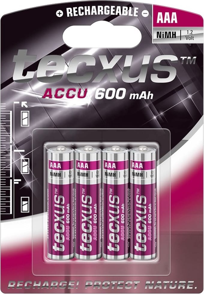 Tecxus AAA (Micro)/HR03 - 600 mAh