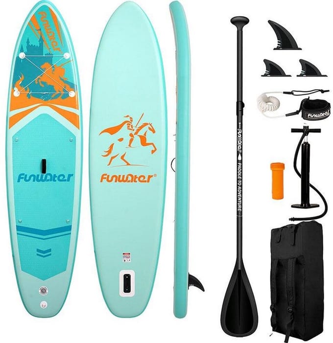 FunWater SUPFW70A SUP Paddleboard 3.5m - Turquoise