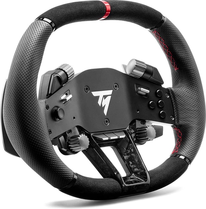 Thrustmaster Hypercar Wheel Add-On - Premium Add-on Stuur - Voor PS5/PS4/PC/Xbox Series - Compatibel met de Thrustmaster T818- en T598-racestuur base