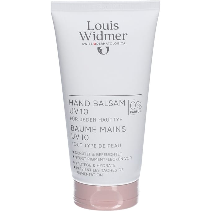 Louis Widmer Bodycare Handbalsem Uv 10 Zonder Parfum 75ml