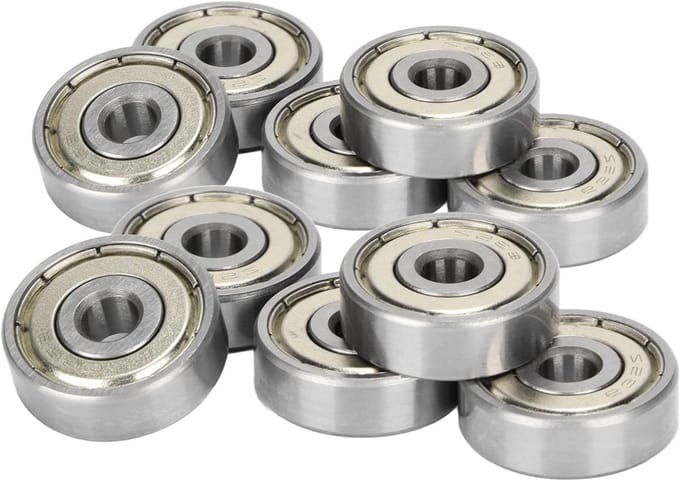 Allecto Plus - 10 stuks Roestvrij Staal Kogellager 5x19x6mm met