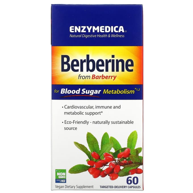 Enzymedica Berberine - 60 capsules