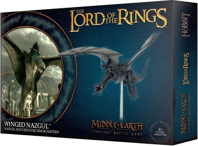 Beeldje - Nazgûl op gevleugelde schaduw Games Workshop Warhammer Middle Earth