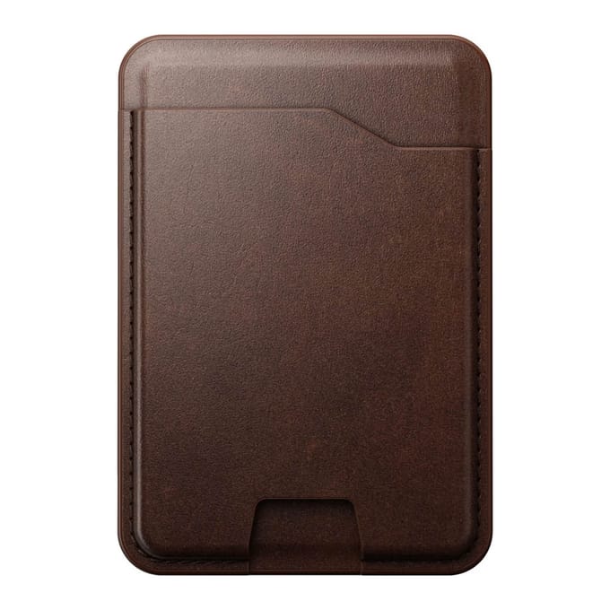 Nomad - Leather Mag Wallet with Find My Tracking - Brown | Leather
