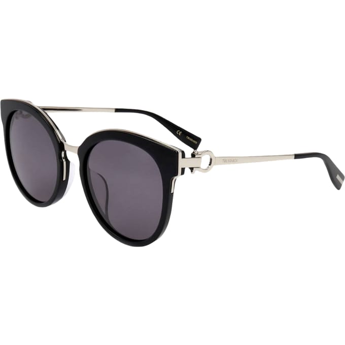 Trussardi STR322F 700 Zonnebril - Dames - Grijs