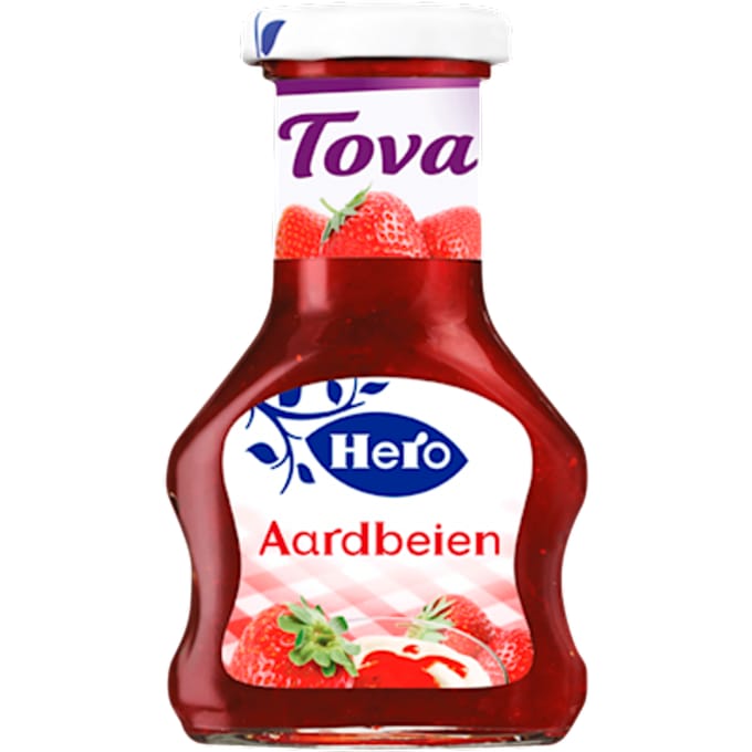 tova dessertsaus aardbeien
