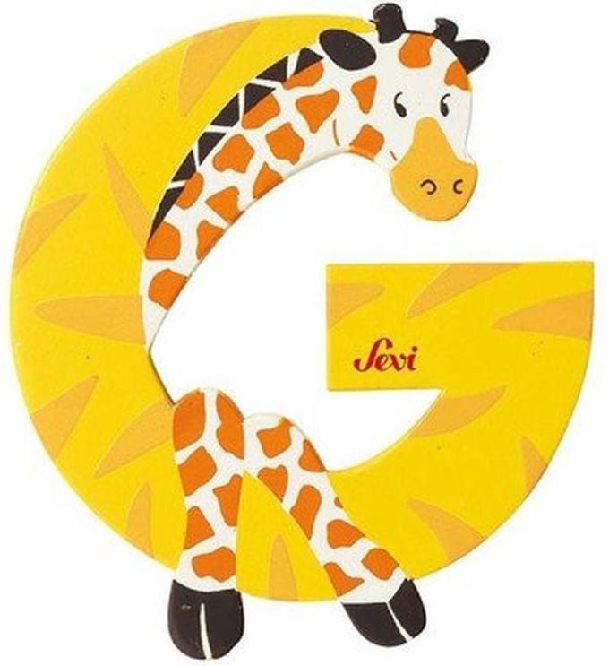 Letter - G - Hout - Sevi