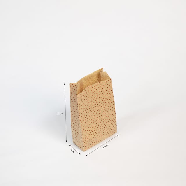 Cadeauzak Clairefontaine 12x24x4.5cm kraft harten 50 stuks