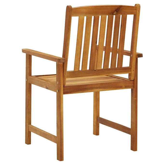 vidaXL - Tuinstoelen - 8 - st - massief - acaciahout