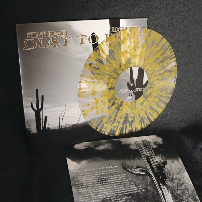 Steve Roach & Roger King - Dust To Dust (LP) (Coloured Vinyl)