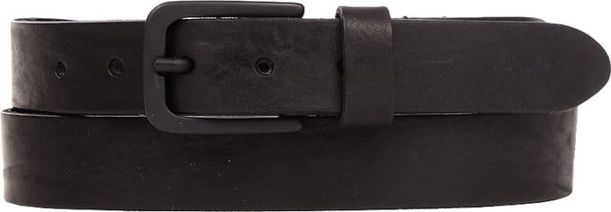 Presly & Sun Heren - Leren riem - Zwart - 95cm