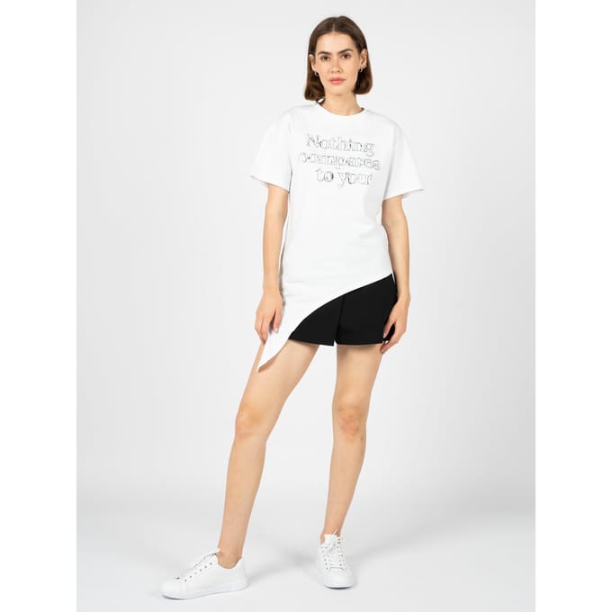 Silvian Heach T-Shirt Vrouw Wit