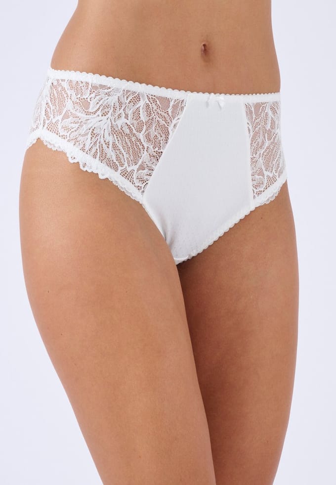 Damart - Midi slip NINA by Damart - Dames - Wit - L