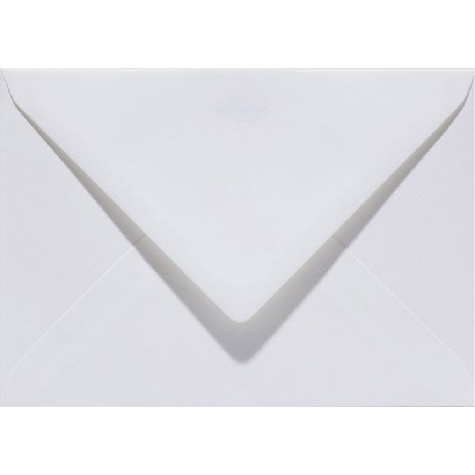 Envelop Papicolor EA5 156x220mm hagelwit pak à 6 stuks