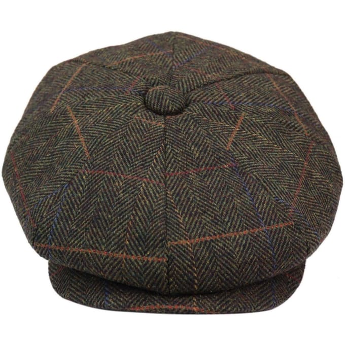 Peaky Blinders visgraat platte hoed voor heren