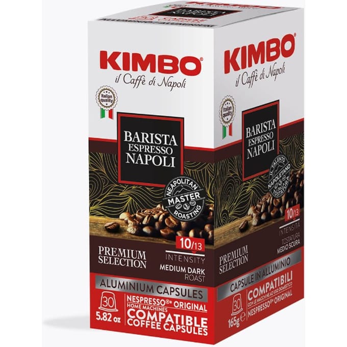 Kimbo NAPOLI capsule compatibel NESPRESSO apparaten (30st )