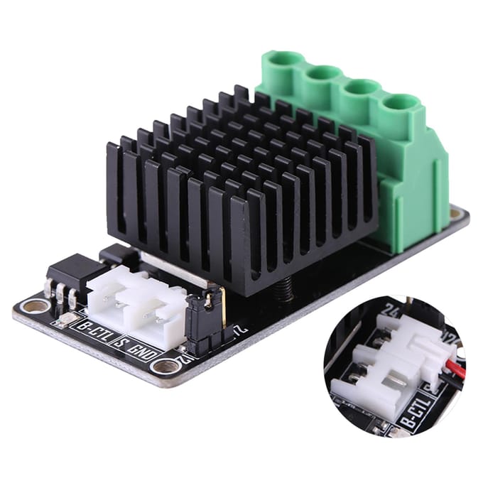 Imprimante 3D 30A Grand Courant Mini Contrôleur de Chauffage MKS MOSFET Module MOS Pour Extrudeuse à Lit Chauffant black