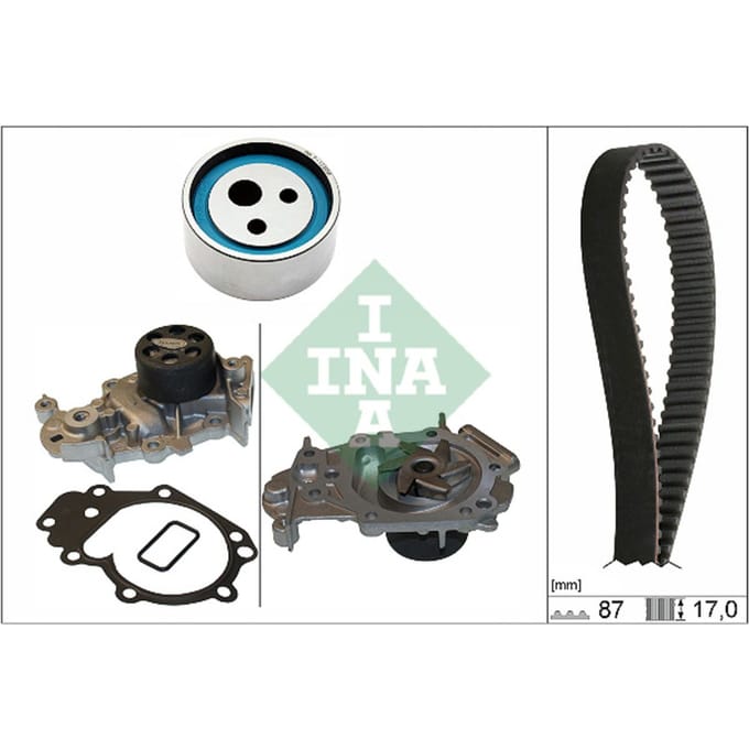 Schaeffler Ina Waterpomp + distributieriem set INA 530 0182 31