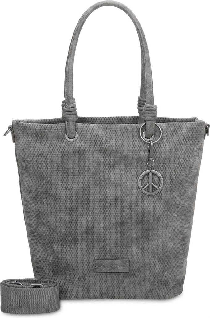 Fritzi aus Preußen Schoudertas Bo02 Sunny Tote Bag Anthra Grijs