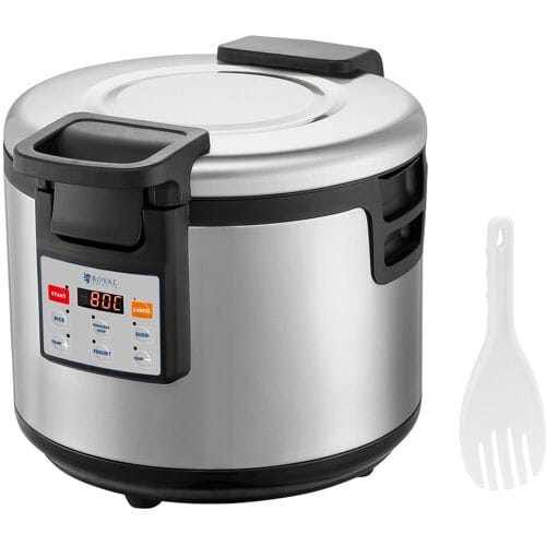 Rijstwarmer - 26 l - digitale temperatuurinstelling: 40 - 80 °C - Royal Catering RCRK-33LS