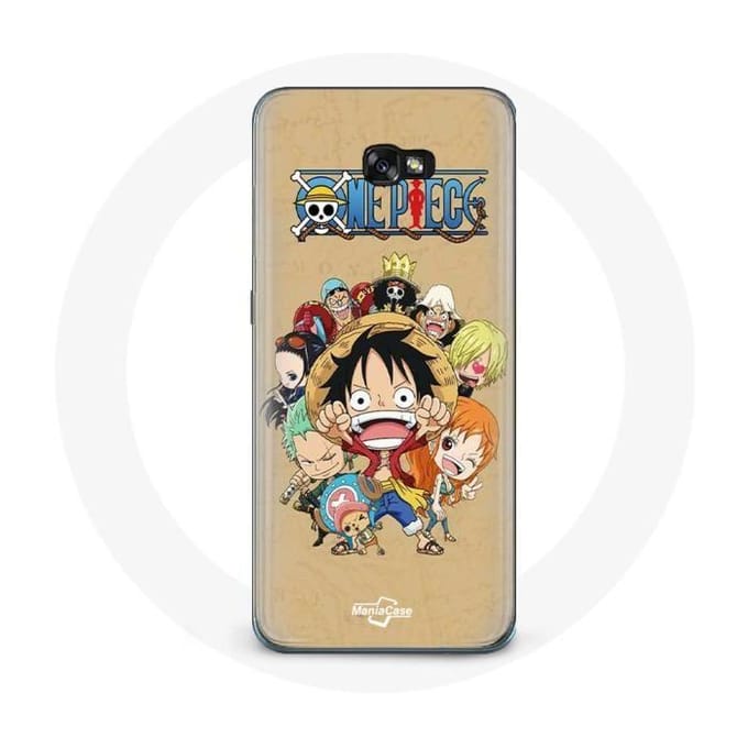 Coque pour Samsung Galaxy A3 2016 One piece Manga Equipage du Chapeau de Paille