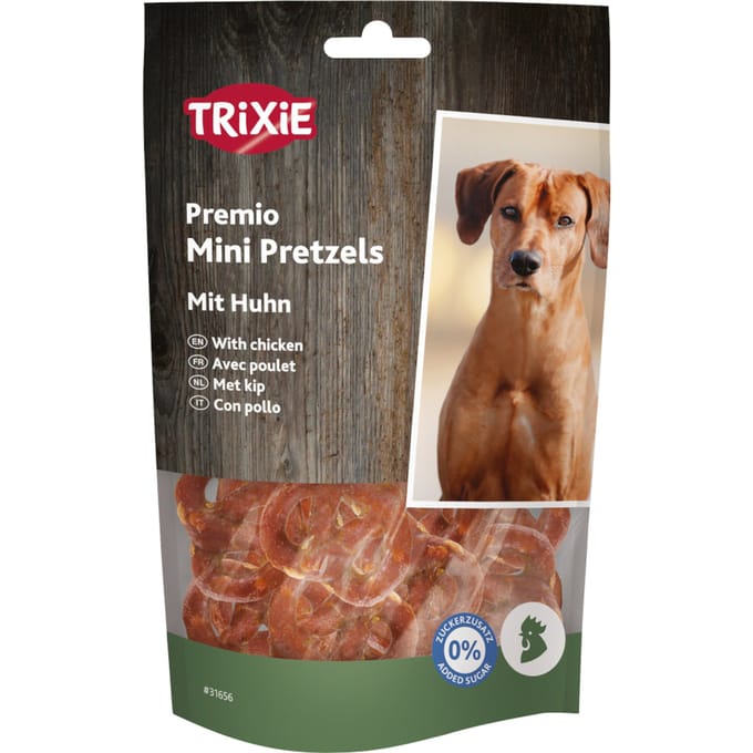 100g Trixie Mini Krakelingen met kip hondensnacks