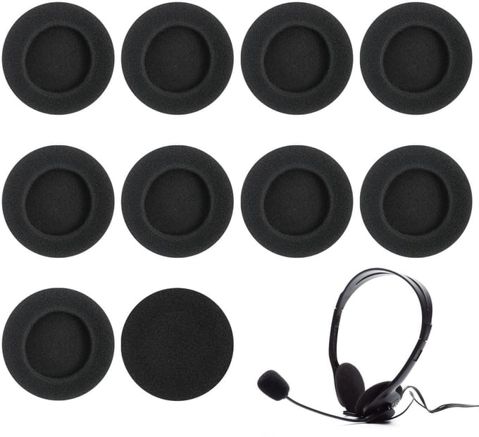 Dailygoods- Oorkussens Vervangend - Compatibel met Logitech
