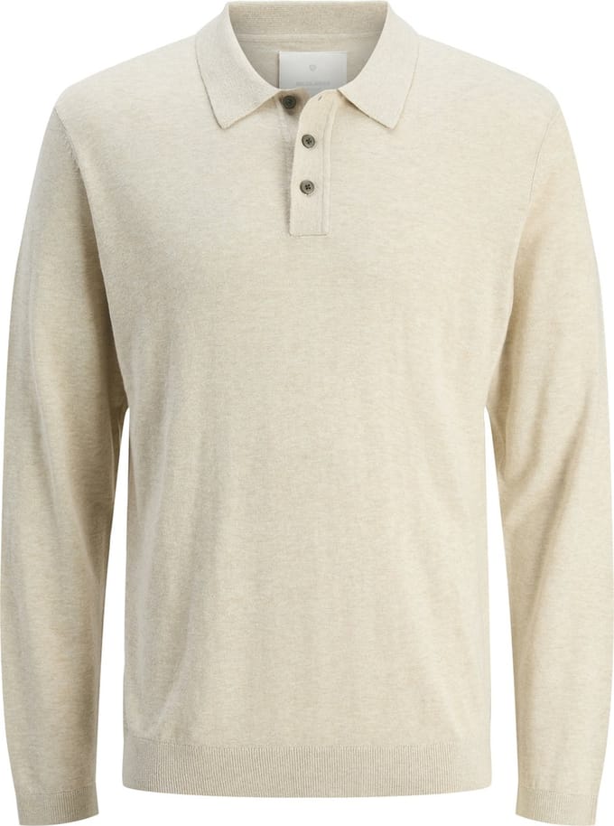 JACK&JONES - JPRCCIGOR KNIT LS POLO - Heren - Polo's