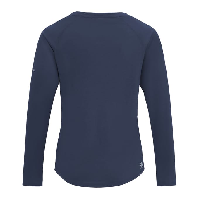 Dare 2B Dames Serenity Langarm T-Shirt (Marineblauw)