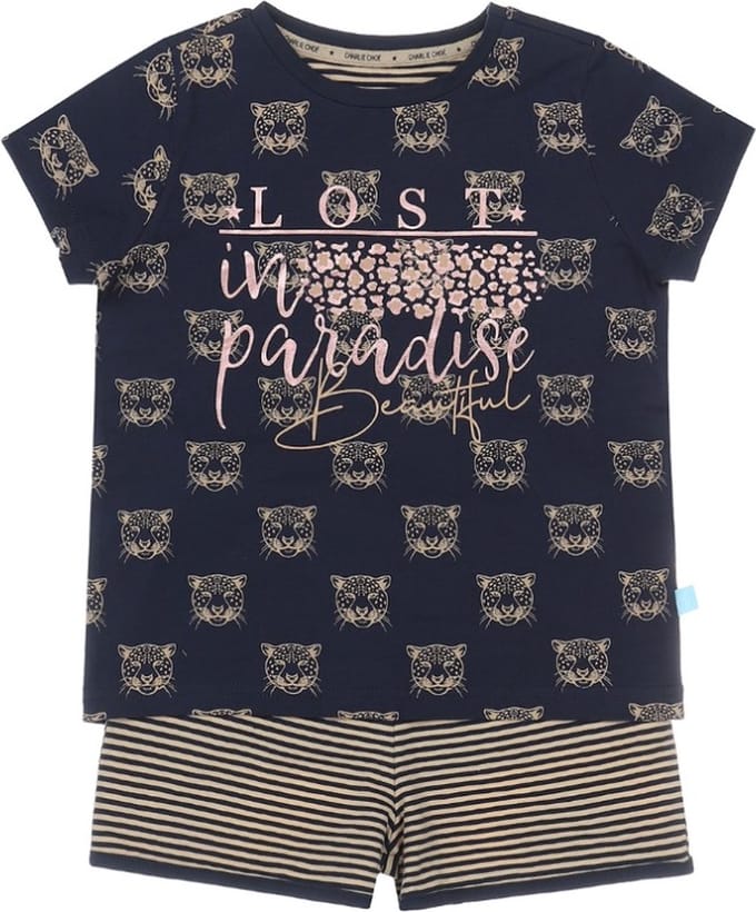 Charlie Choe Korte Pyjama Set Meisjes 39041-41 122/128