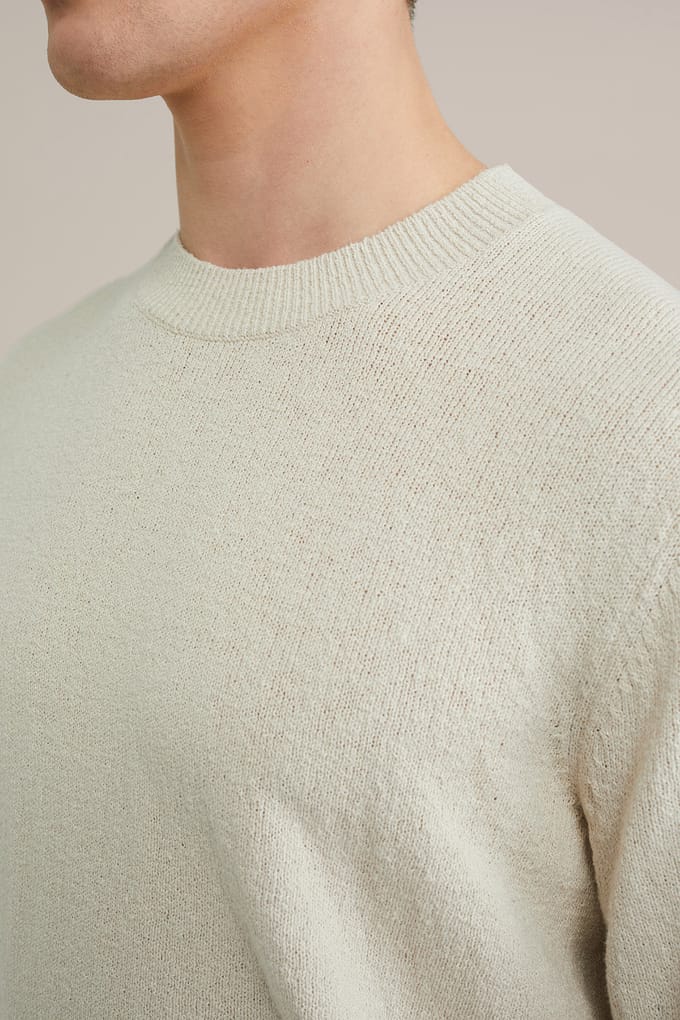 We Fashion Pullover Beige Größe: S | Pullover Outlet | Herren | Braun