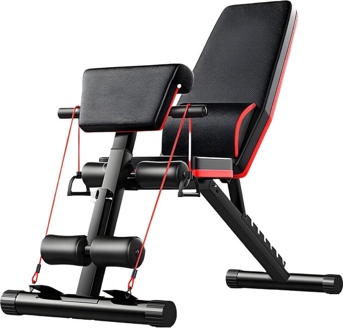 Verstelbare Trainingsbank voor Krachttraining en Fitness