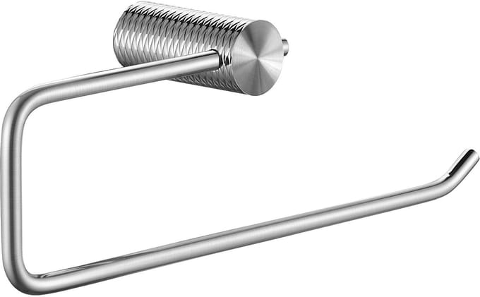 Rea 9710 Prism - Handdoekhouder - Geborsteld Nikkel - 6,5X27,5X9Cm