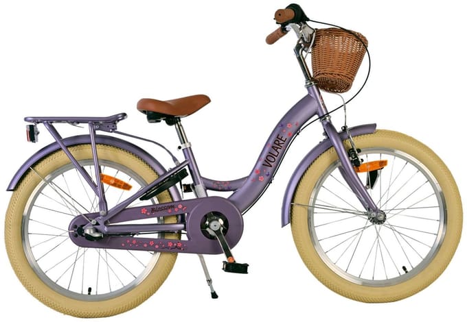 Volare Blossom Kinderfiets - Meisjes - 20 inch - Paars - Nexus 3