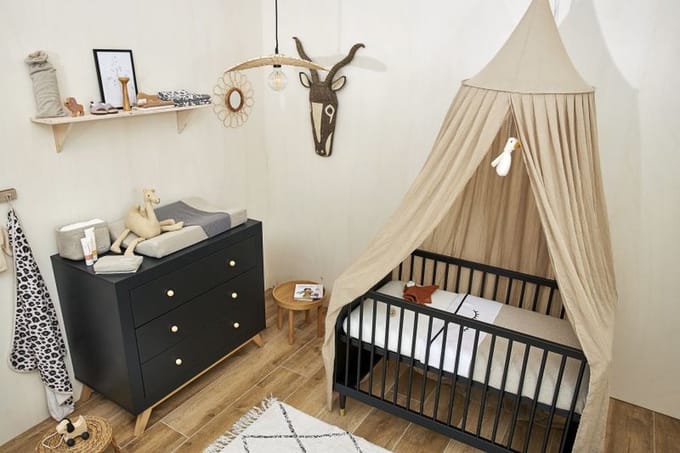 Meyco Baby Uni klamboe - Sand