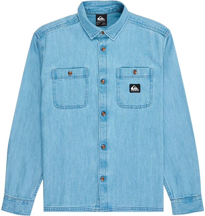 Quiksilver Bozeman Overhemd Blauw 8 Years Jongens