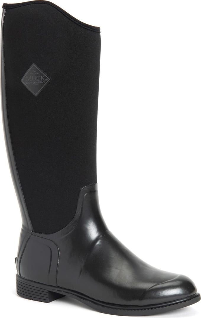 Muck Boot Derby Tall - Zwart - Dames
