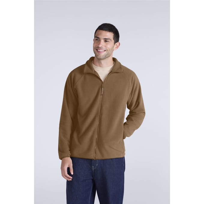 Mountain Warehouse Heren Stockholm Full Zip Fleecejack (Mosterd)