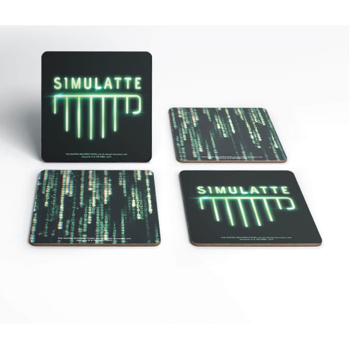 Matrix Simulatte Coaster Set