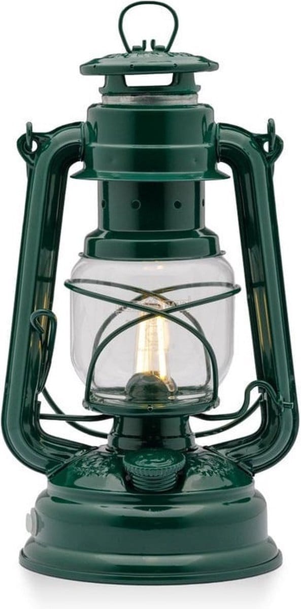 Feuerhand LED Stormlamp 276 - Mos Groen