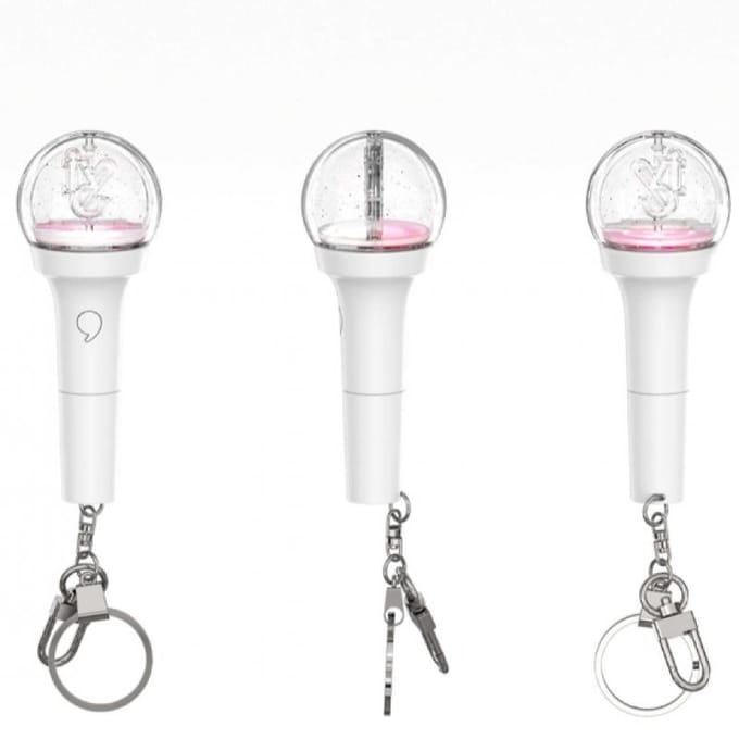 Porte-clés lumineux officiel IVE white