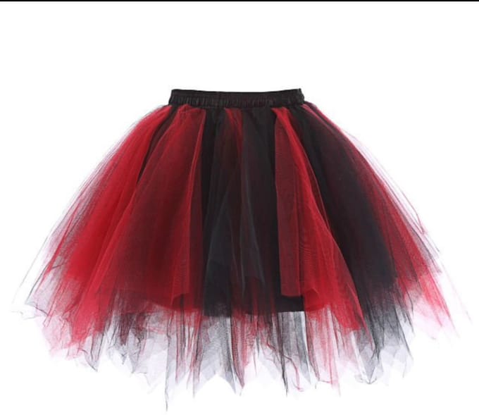 Supertutu kind rood-zwart