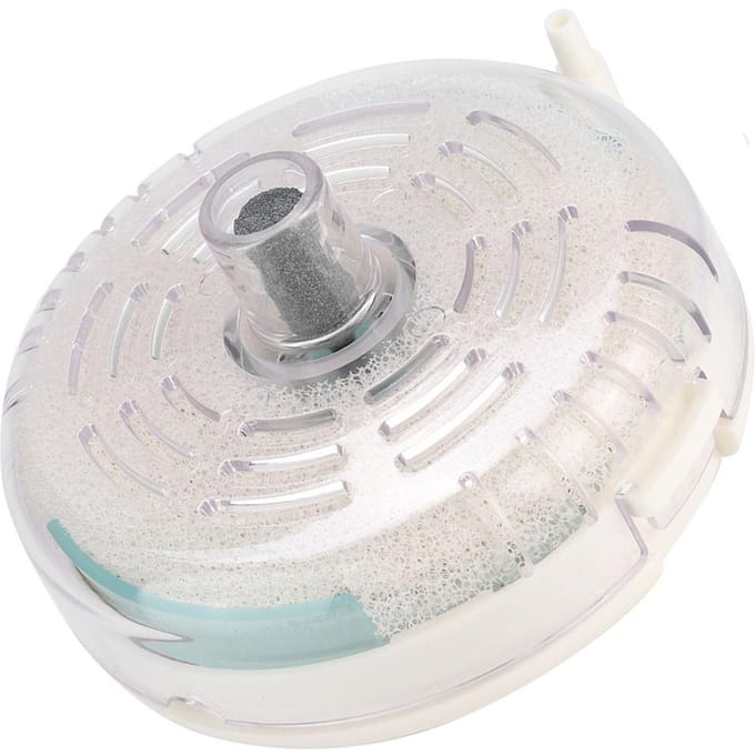 Ultra Dunne Ronde Aquarium Vissenkom Filter Sponsfilter Waterfilter (S) white