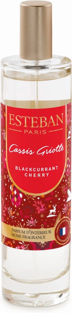 Esteban Kerst Blackcurrant Cherry roomspray 50ml